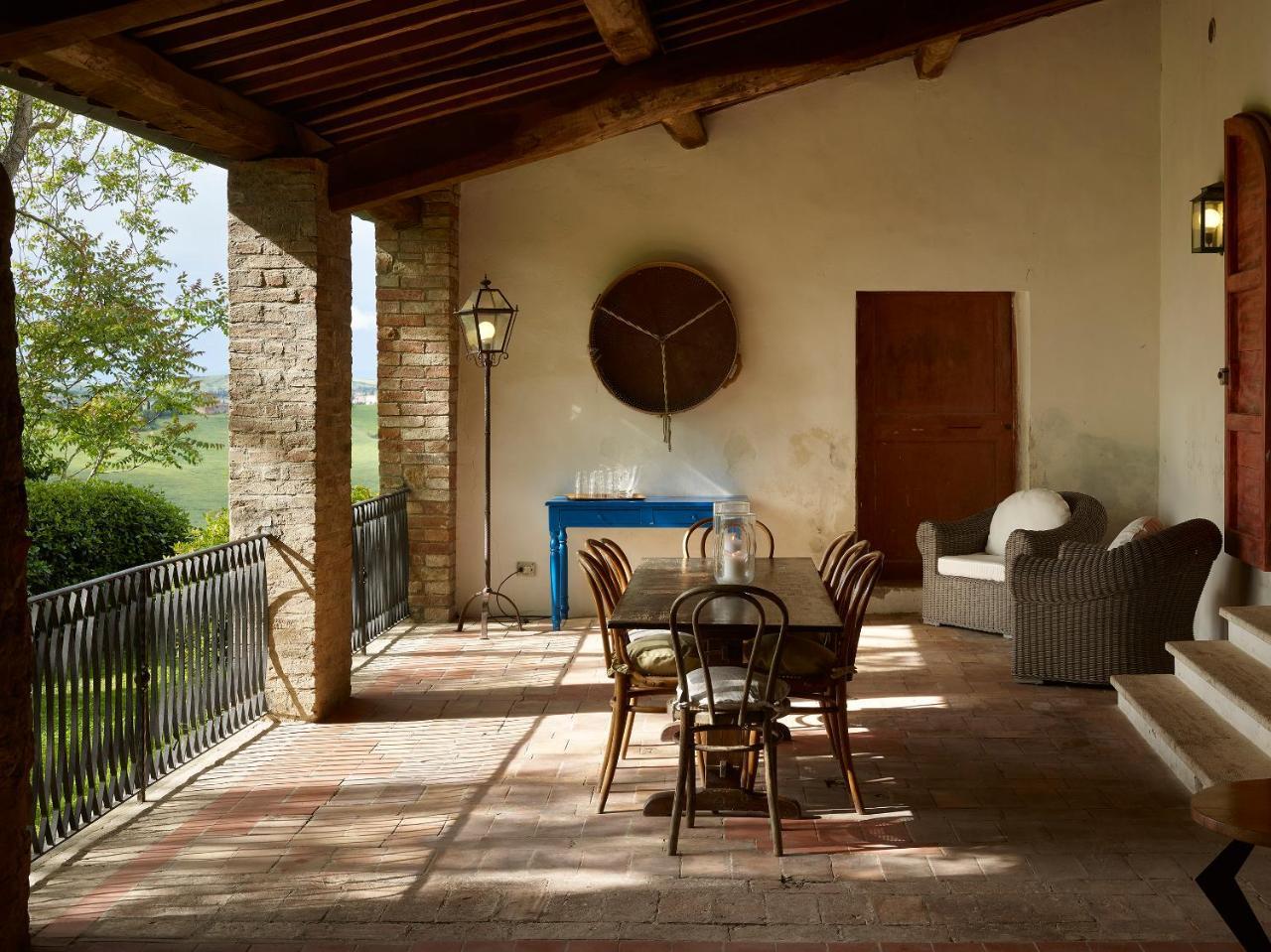 Borgo Lucignanello Bandini Villa ซาน จิโอวานนิ ดิอาซโซ ภายนอก รูปภาพ