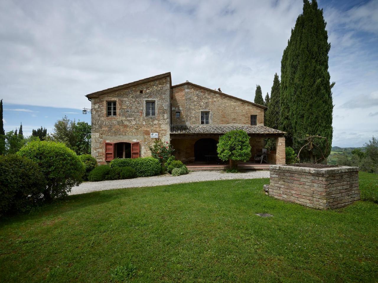 Borgo Lucignanello Bandini Villa ซาน จิโอวานนิ ดิอาซโซ ภายนอก รูปภาพ